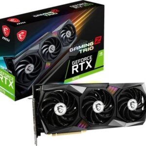 MSI GeForce RTX 3070 Gaming Z Trio LHR 8GB GDDR6 Graphics Card, 256-bit Memory Bus, DisplayPort x 3 (v1.4), HDMI x 1PCI Express® Gen 4 | 912-V390-264