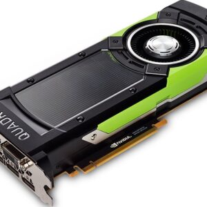 PNY Quadro GP100 Graphics Card - 16 GB HBM2 4096-bit, PCI-Express 3.0 x16, SLI , HDCP 2.2 and HDMI 2.0b support, 3584 CUDA Cores, 4x Display Port, 1x DVI-D ( Dual Link ), 3-Pin 3D-Stereo | VCQGP100-P