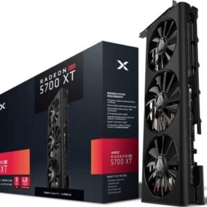 XFX RX 5700 XT Triple Fan Dissipation 8GB GDDR6 Memory, 14 Gbps, 3xDP HDMI, PCI Express4.0, 256 bit, Graphics Card | RX-57XT83LD8