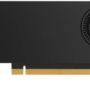 HP NVIDIA RTX A2000 DP 4mDP Graphics Card, 6GB GDDR6 192-Bit Memory, 3328 CUDA Cores, 288 GB/s Memory Bandwidth, PCI Express 4.0 x16, Mini DP 1.4a, Blower-Style Fan Cooler, Black | 340L0AA