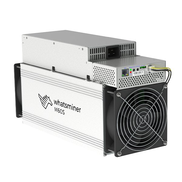 MicroBT Whatsminer M60S Bitcoin Miner (182-192 Th/s)