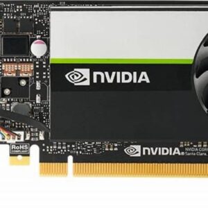 PNY Nvidia Quadro T400 2GB GDDR6 Low Profile Graphics Card, 384 Cuda Cores, PCIe 3.0 x16 Interface, Nvidia Turing Architecture, 80 GB/s Bandwidth, 64-Bit Memory, Single Fan Cooler, DP | VCNT400-SB
