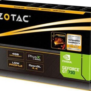 ZOTAC GeForce GT 730 4GB DDR3 Graphics Card | ZT-71115-20L