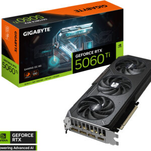 GIGABYTE GeForce RTX 5060 Ti GAMING OC Graphics Card, 8GB GDDR7 128-Bit Memory, 2647 MHz Core Clock, 28 Gbps Memory Clock, PCI-Express 5.0 | GV-N506TGAMING OC-8GD