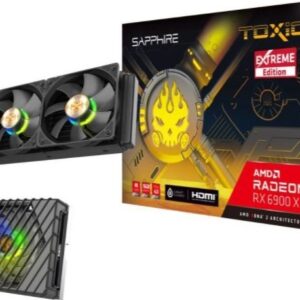 Sapphire TOXIC AMD Radeon RX 6900 XT Gaming OC 16GB GDDR6 Graphics Card, 256-Bit, PCI Express 4.0, 1 x HDMI 2.1, 3 x DisplayPort 1.4, Extreme Edition | 11308-08-20G