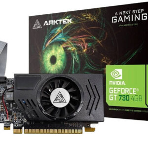 ARKTEK NVIDIA GeForce GT730 4GB Low-Profile Graphics Card, DDR3 128-Bit Memory, 1333 MHz Memory Clock, 96 Stream Processors | GF108-300/400-A1