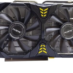 Alseye AMD Radeon RX580 Graphics Card, 8GB GDDR5 256 Bit Memory, 1340Mhz Core Clock, PCIE 3.0, Fan Cooler Type, Displayport, HDMI | RX580