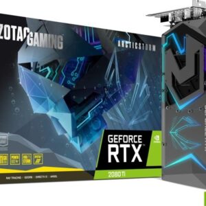 ZOTAC Gaming GeForce RTX 2080 Ti ArcticStorm, 11GB GDDR6 352-bit Gaming Graphics Card with Powerboost, Pre-Installed Waterblock, Liquid-Cooling Ready, Spectra 2.0 LED Lighting | ZT-T20810K-30P