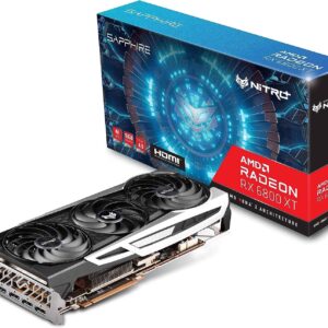 SAPPHIRE Nitro+ AMD Radeon RX 6800 XT OC Gaming Graphics Card, With 16GB GDDR6 RAM Size, 2360 MHz Clock Speed, 4608 Stream Processor, 256 Bit, 16 Gbps Speed, Displayport | S88-IE438-00SA