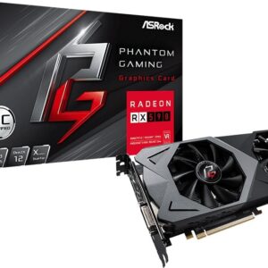 ASRock Radeon RX590 AMD Phantom Gaming X 8G OC - 8GB GDDR5, 256-bit, PCI-Express 3.0, 2 x DisplayPort, 2 x HDMI, DVI, Graphics Card | 90-GA2YZZ-00UANF